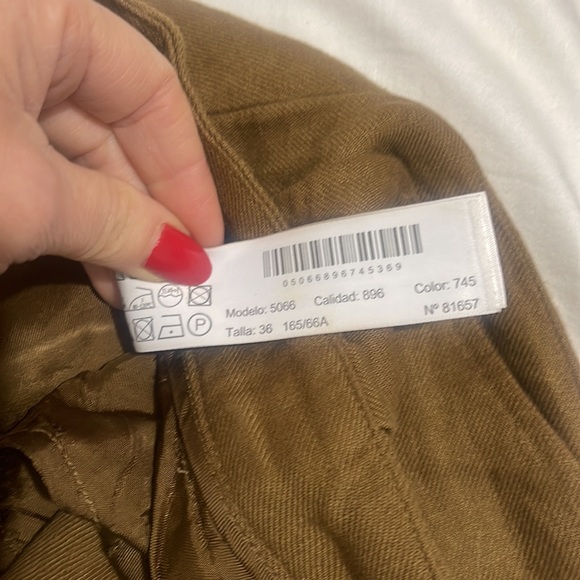 Massimo Dutti linen Bermuda shorts - Picture 7 of 7